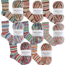 Load image into Gallery viewer, self patterning sock yarn for knitting