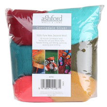 Load image into Gallery viewer, Ashford corriedale spinning and felting fiber