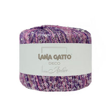 Load image into Gallery viewer, thread with sequins for knitting and crocheting