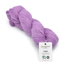 Load image into Gallery viewer, fine weight angora blend yarn for knitting