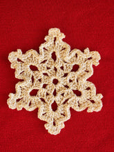 Load image into Gallery viewer, Crocheted Snowflakes