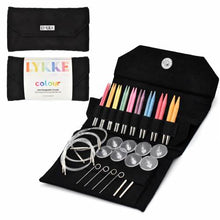 Load image into Gallery viewer, Lykke wooden interchangeable knitting needles set
