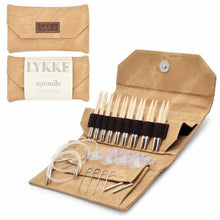 Load image into Gallery viewer, Lykke wooden interchangeable knitting needles set