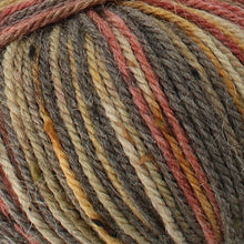 Load image into Gallery viewer, aran weight yarn for knitting and crocheting in variegated colours