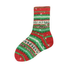 Load image into Gallery viewer, christmas printed wool yarn for knitting socks