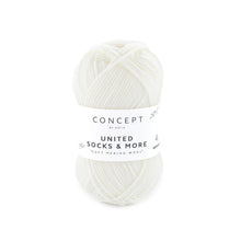 Load image into Gallery viewer, small ball of merino sock yarn for knitting