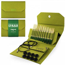 Load image into Gallery viewer, Lykke bamboo interchangeable knitting needles set