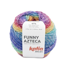 Load image into Gallery viewer, colourful acrylic blend aran weight yarn