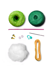 Load image into Gallery viewer, Circulo Amigurumi kit Animal Ball