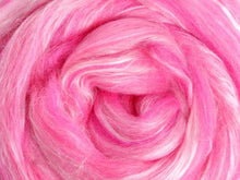Load image into Gallery viewer, merino/silk blended fibre for spinning and felting