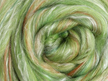 Load image into Gallery viewer, merino/silk blended fibre for spinning and felting