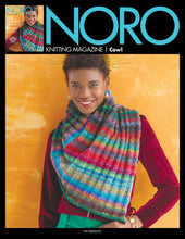 Load image into Gallery viewer, Noro wool knitting cowl pattern