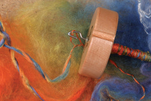 Spinning on a Drop Spindle