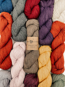 dk weight wool/alpaca yarn for knitting and crochet