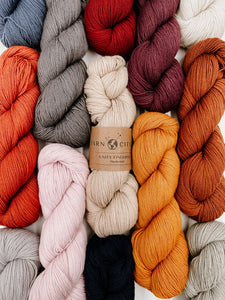 fingering weight wool yarn for knitting and crochet