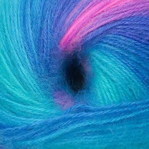 brushed blend of acrylic and wool for knitting