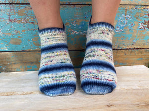 Jo's Yarn Garden hand dyed sock yarn