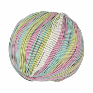 organic cotton/acrylic knitting yarn