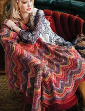 Load image into Gallery viewer, Noro pattern knitting and crochet blankets
