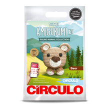 Load image into Gallery viewer, Circulo Amigurumi kit Animal Ball
