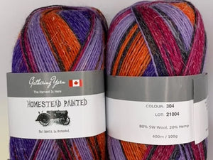 wool hemp sock knitting yarn