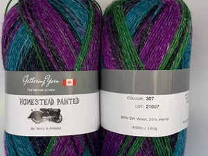 wool hemp sock knitting yarn