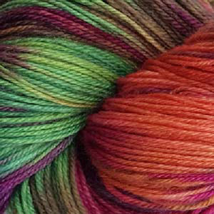 Merino nylon sock knitting yarn